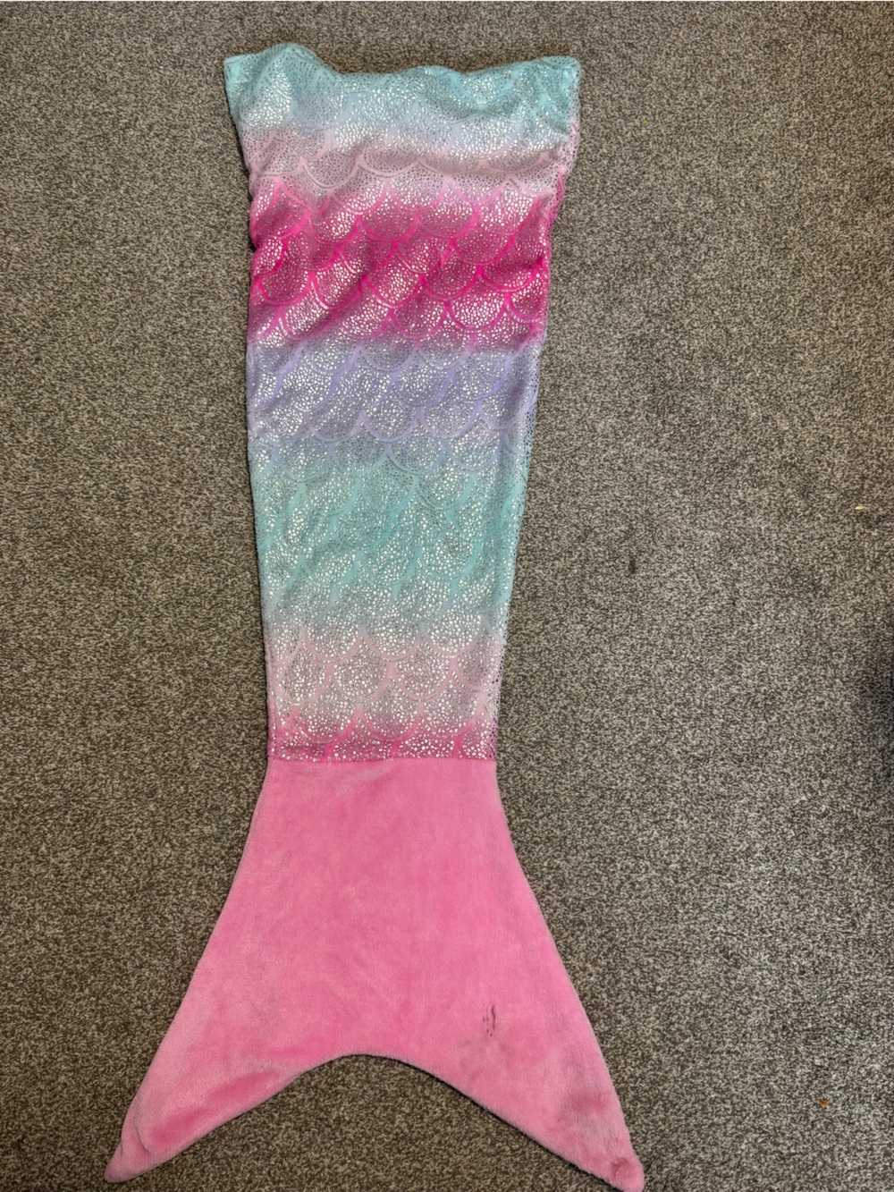 Kids Mermaid Tail Blanket
